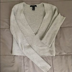 Gray Forever 21 Top